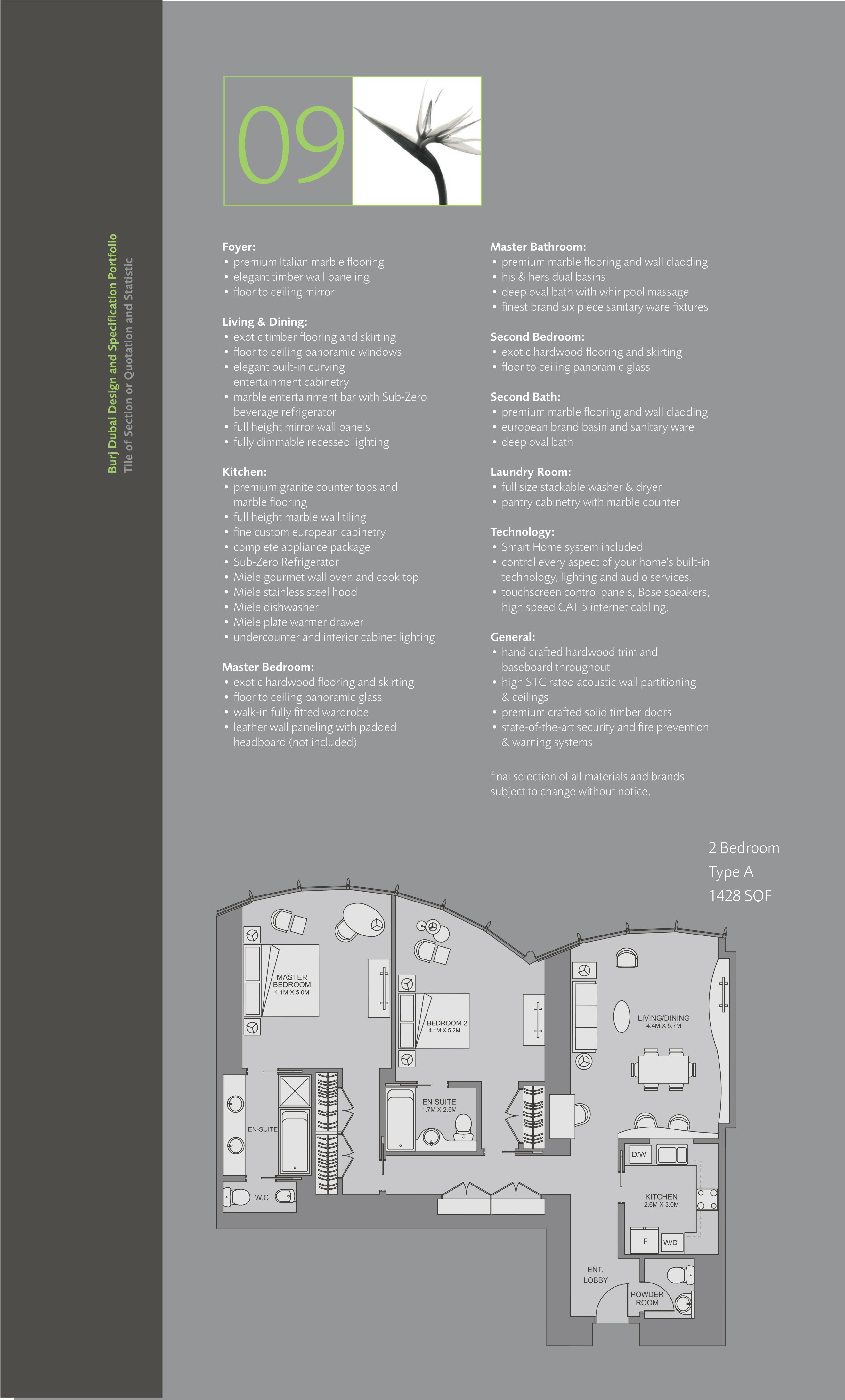 Two Bedroom Type A