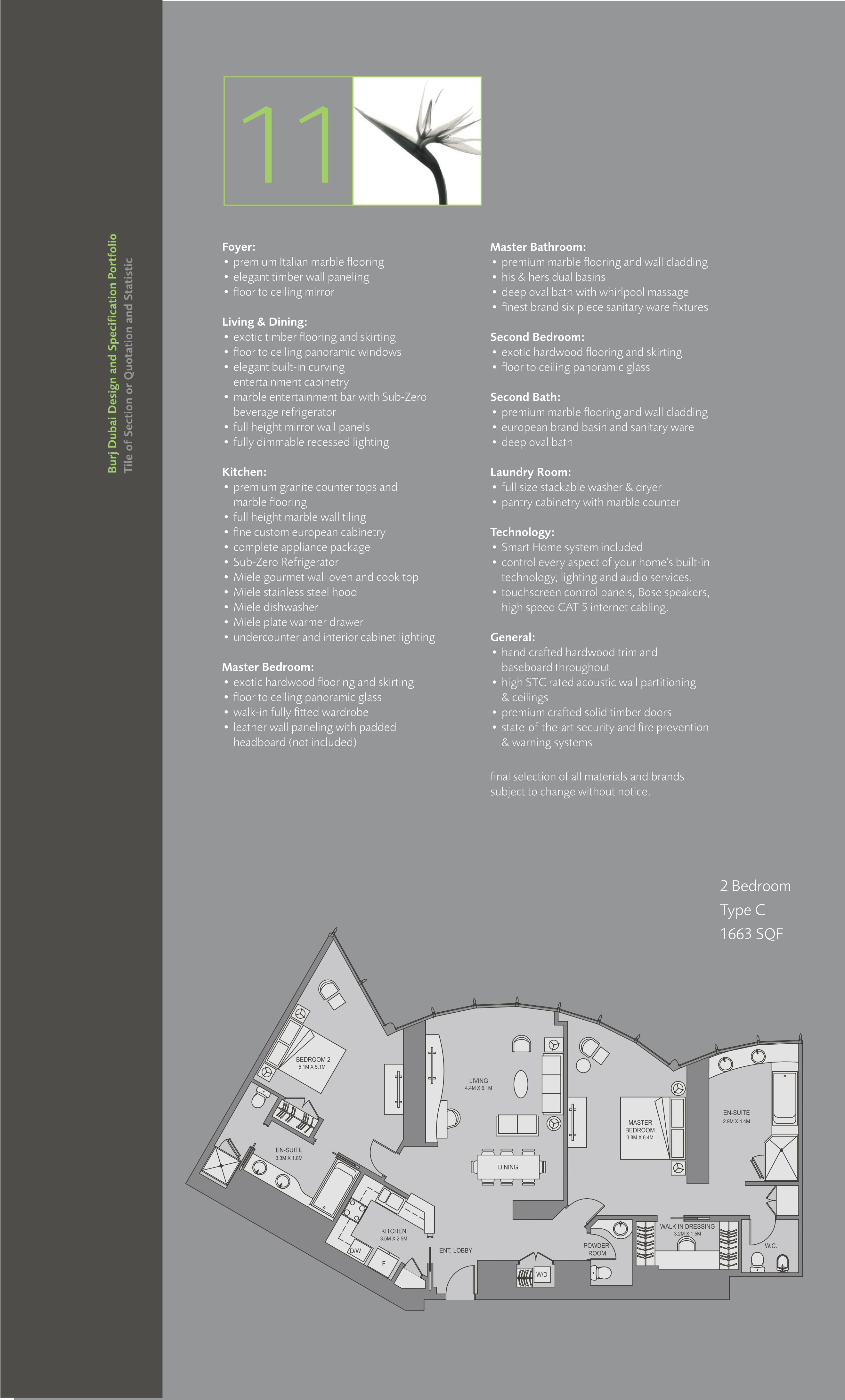 Two Bedroom Type C