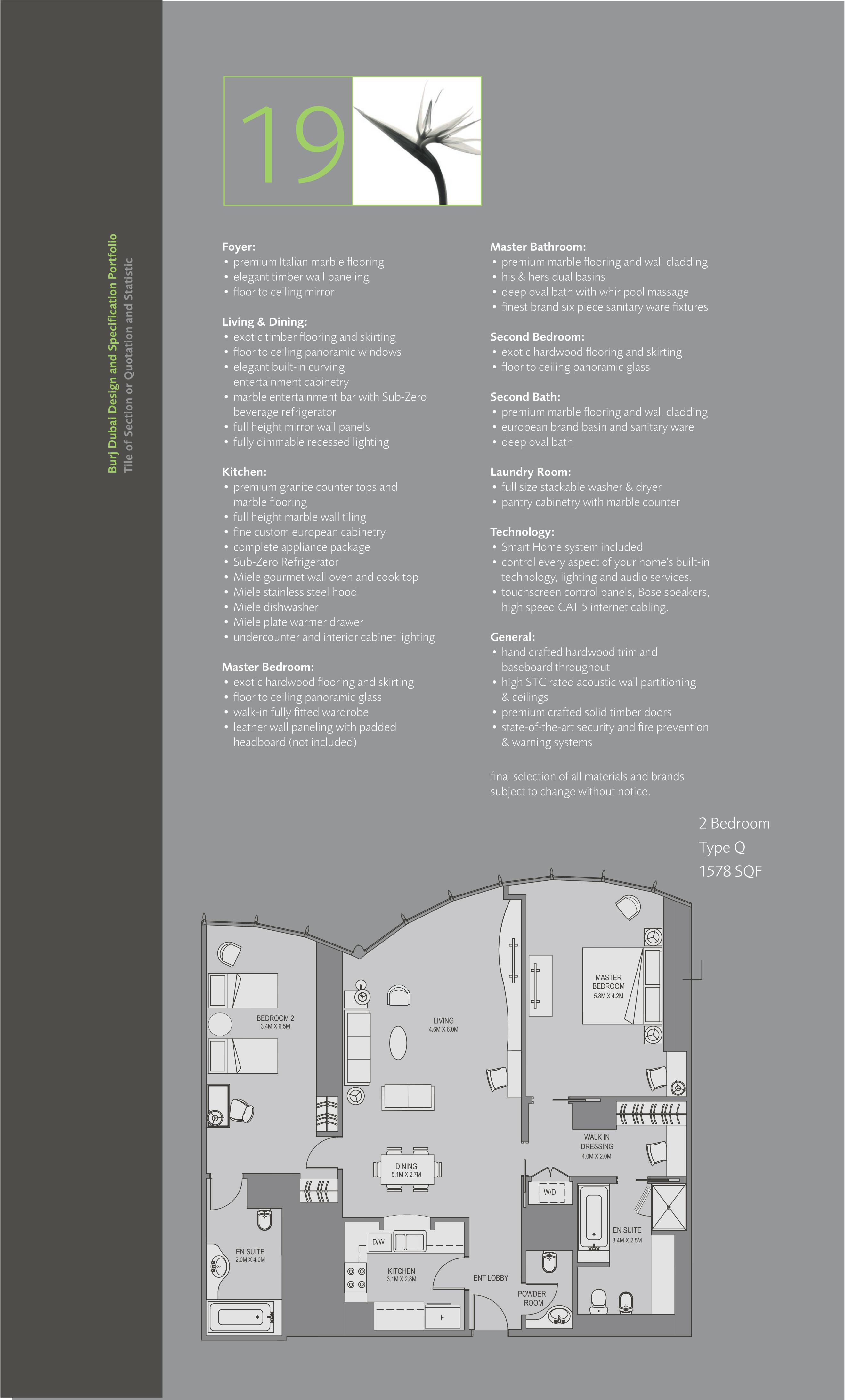 Two Bedroom Type Q