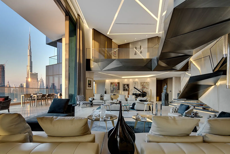 4 bedroom penthouse burj khalifa